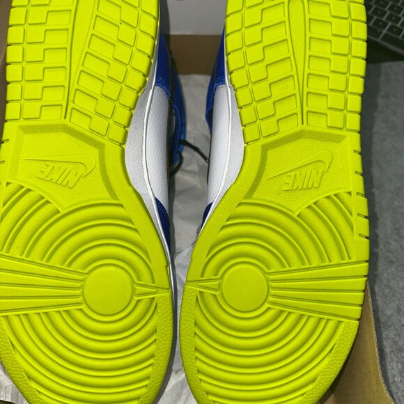 Nike Dunk High Blue Satin W Size 12 Womens/10.5 Mens DV2185-100 NIB - Picture 7 of 12